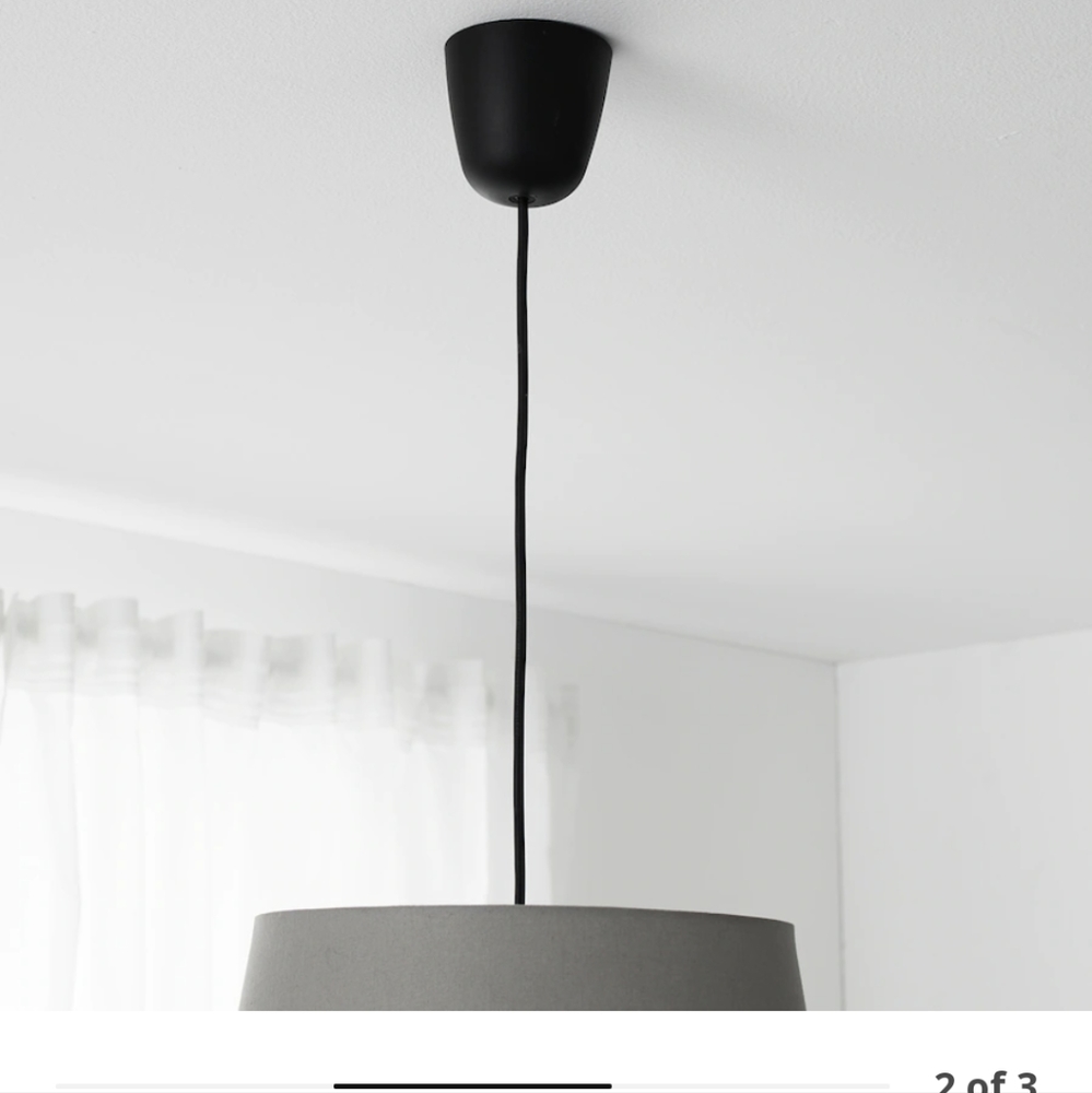 NWT, Ikea Hemma pendant cord set (pair)